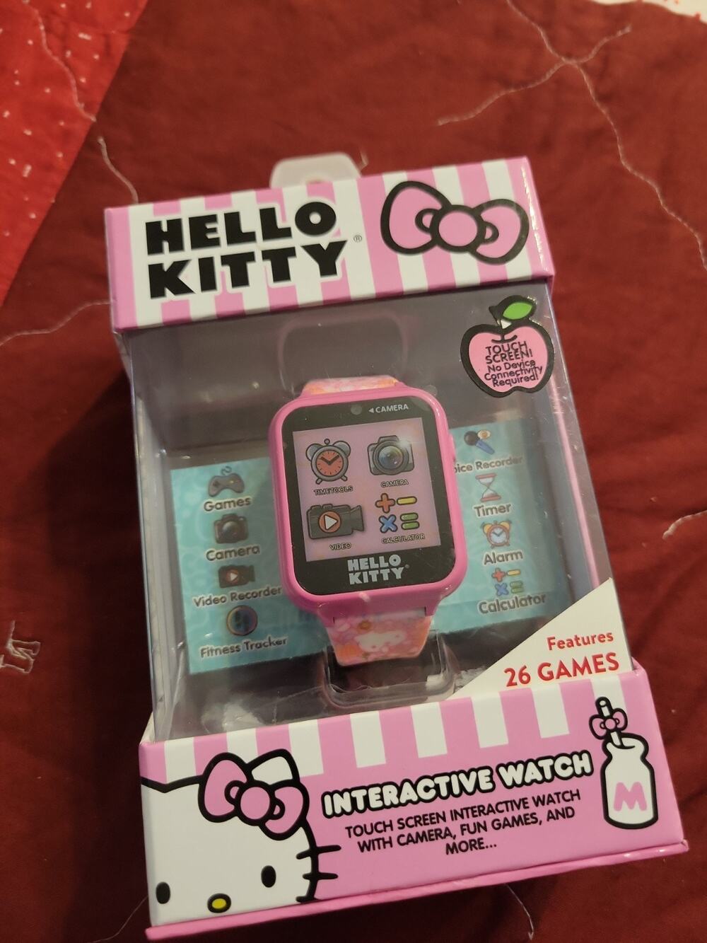 Hello Kitty Kids Smartwatch/Interactive 6Games Touchscreen NEW in BOX